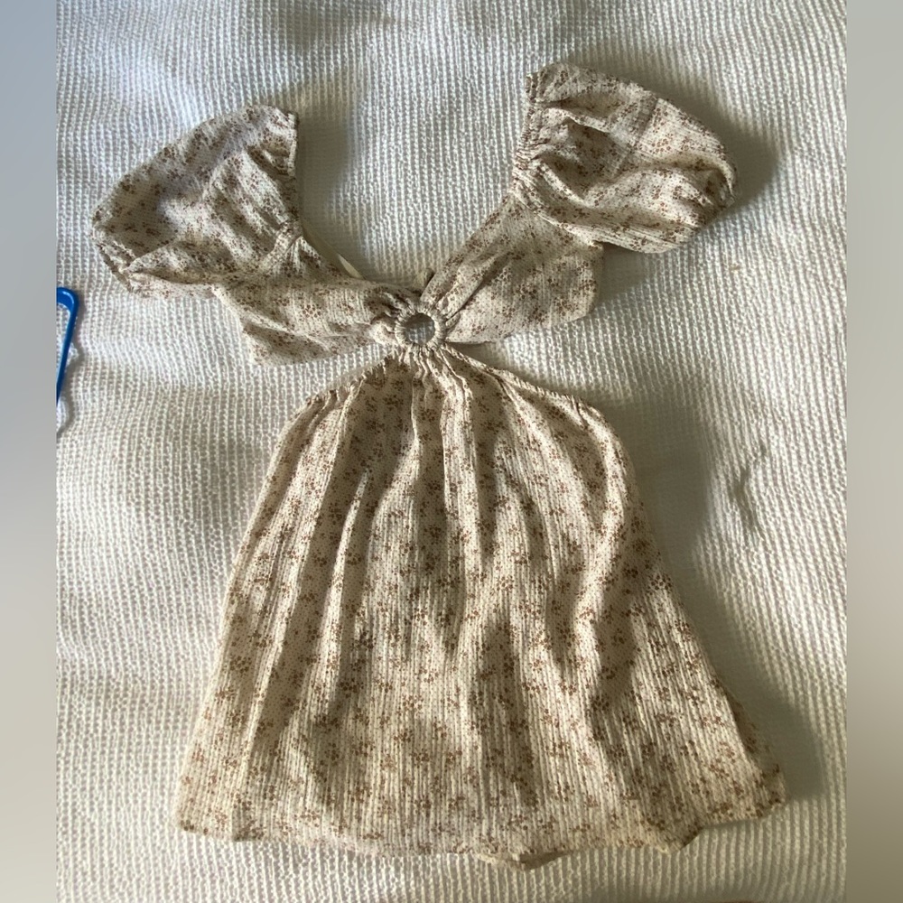 Cutout Mini Dress